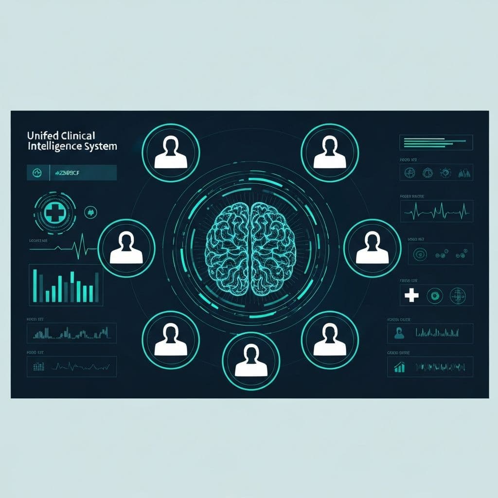 Axifi AI Clinical Intelligence System showing unified dashboard